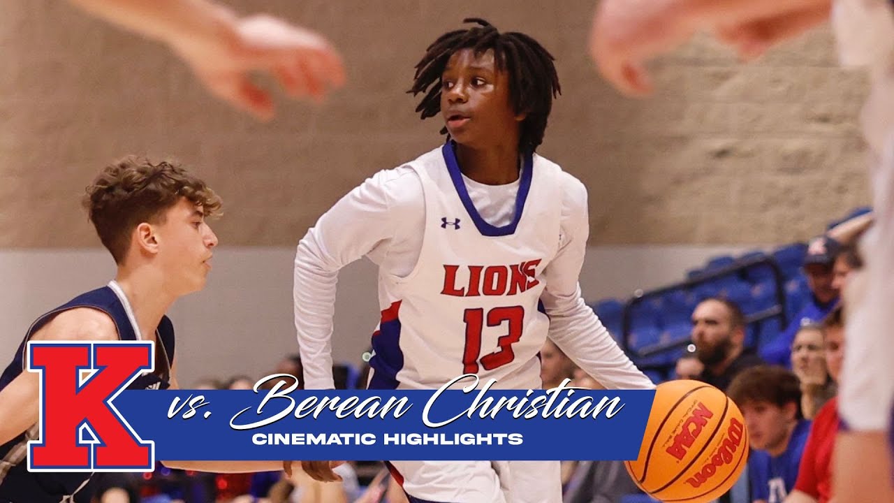 TKA Boys Basketball vs Berean Christian | Senior Night Win - YouTube