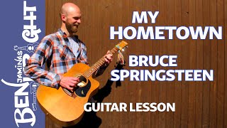 My Hometown - Bruce Springsteen - Guitar Lesson