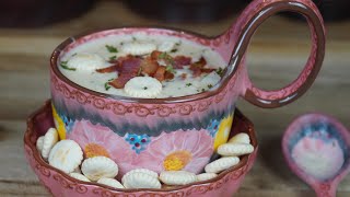 Easy Clam Chowder Recipe - YouTube