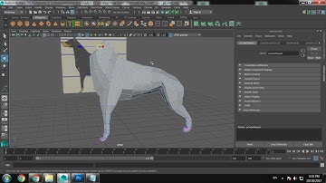 Tutorial on Modeling a dog in Autodesk Maya ( Part 3)