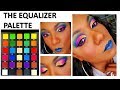 NEW!!! Sample Beauty THE EQUALIZER Palette - GRWM - Rainbow Cut Crease & Swatches