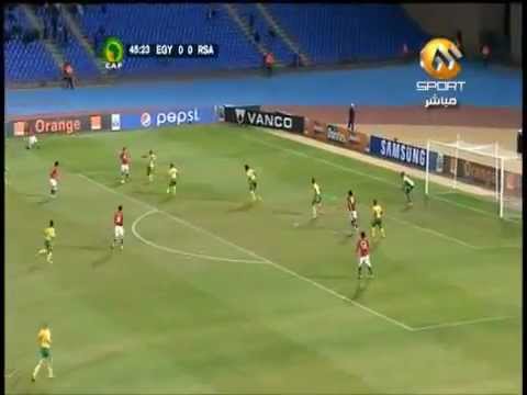مصر 2-0 جنوب افريقيا تصفيات لندن 2012
