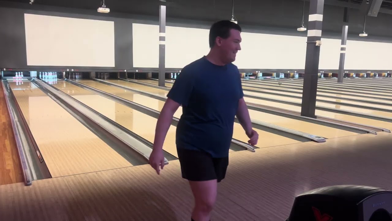 Bowling at Lucky Strike Gilbert (Bowlero Gilbert) 2/19/2026 (Lane 1) (Zoomed-Out View)