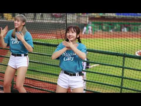 20230318 統一獅2023年度主題曲 - 強勢來襲（Uni-Girls 一七）2023中職熱身賽in嘉義市立棒球場