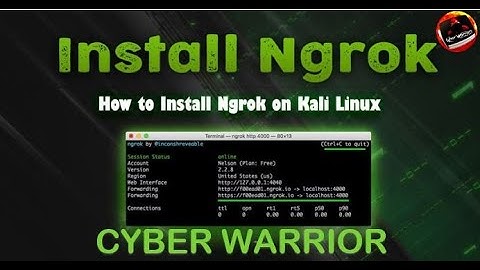 How to Install Ngrok on Kali Linux | Kali Linux 2022 | Practical [100%  Working]
