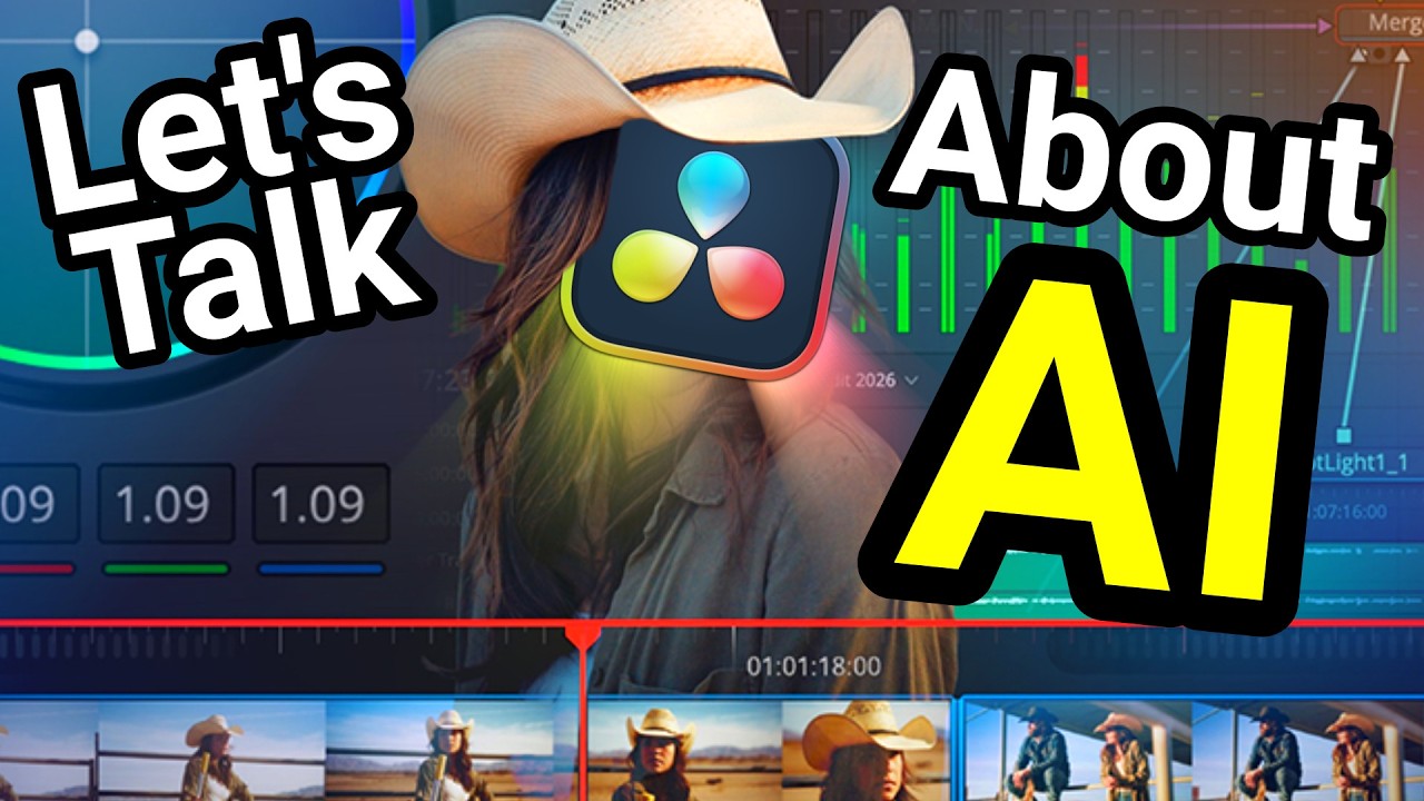 It's Time to Talk about DaVinci Resolve and AI.