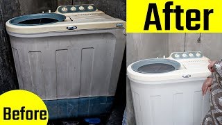 वाशिंग मशीन को साफ करने का यह चमत्कारी तरीका washing machine cleaning hacks