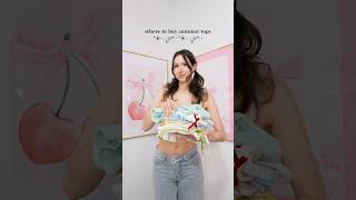 Where To Buy Cute Summer Tops