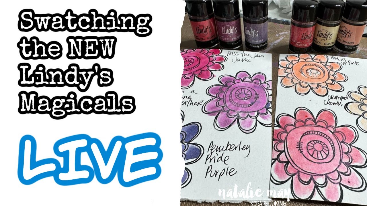 Swatching the New Lindy's Tea & Crumpets YouTube