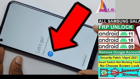 Samsung A10s A11 A20s A30s Android 10 2021 FRP UnlockGoogle Account Bypass Final Solution 100% Work