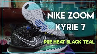 Kyrie 7 PreHeat Black Teal Fake vs Legit