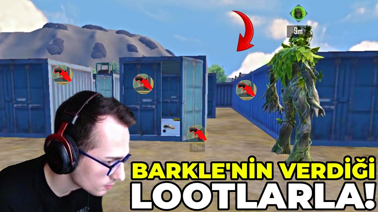 BARKLE'NİN GÖSTERDİĞİ LOOTLARLA WIN ALMAK! (FİŞEK ÇIKTI) PUBG MOBILE