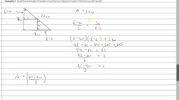 Applied Maximum and Minimum Problems