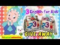 Give Away Diva 123 English for Kids | Kastari Animation Official