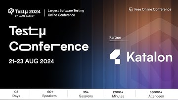 Meet our Partner | Katalon at Testµ Conference 2024 | LambdaTest