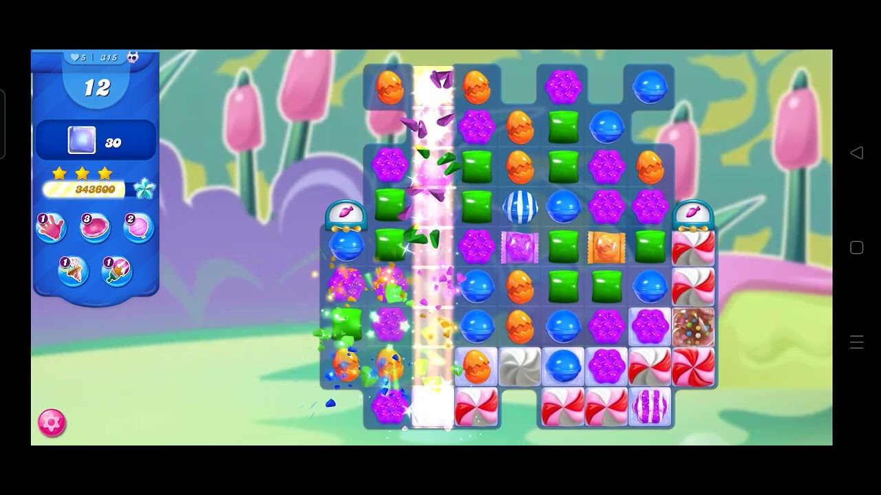 #315 - candy crush saga level 315 - YouTube