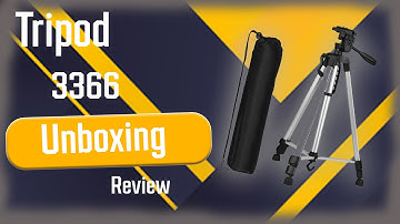 Tripod 3366 Review And Unboxing | SL Tekka