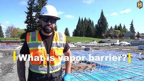 Concrete Industry - What is vapor barrier? by H CONSTRUCTION, LLC