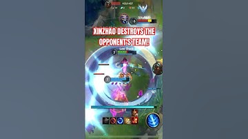 GIÁO ÁN XINZHAO VỚI LỐI BUILD MỚI ĐƯỢC BUFF CỰC KHỎE LEO RANK..! #lmht #leagueoflegends #wildrift