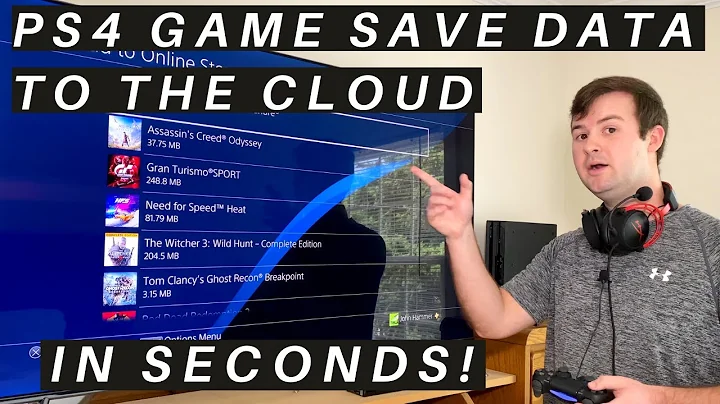 Upload PS4 Data to Online Storage - This Is The Easiest Way To Backup To The Cloud!