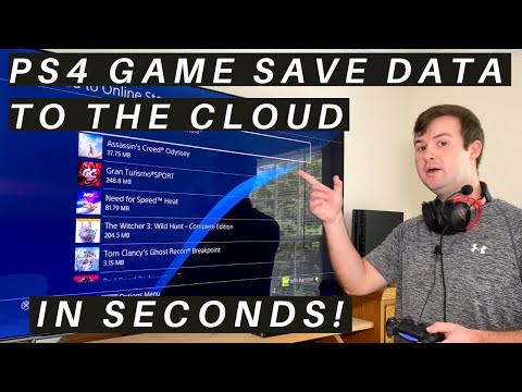 Upload PS4 Data to Online Storage - This Is The Easiest Way To Backup To The Cloud!