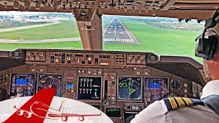 BEAUTIFUL COCKPIT VIEW | BOEING 747400 | LANDING BUENOS AIRES
