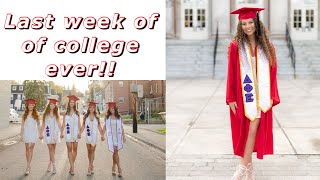 Last week of college ever!! | Senior year class of 2021