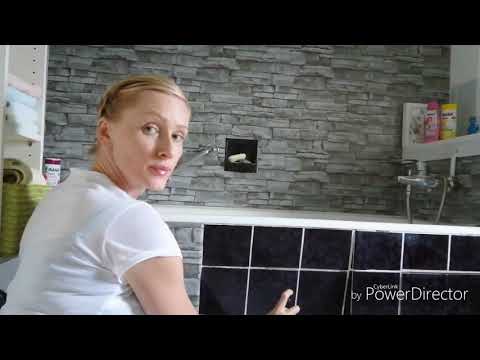 badezimmer-makeover#diy-fliesen-mit-folie-bekleben