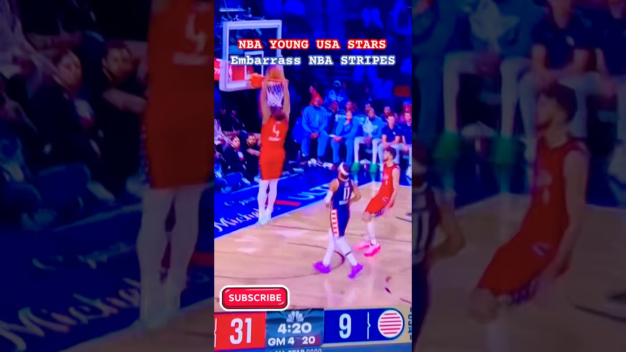 Young NBA Stars HAMMER the NBA Stripes in NBA All-Star Game 