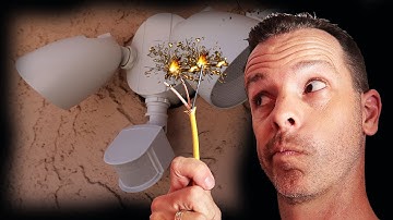 How to Install an Outdoor Light Fixture - Motion Sensor - Security Light
