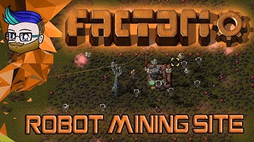 NEW MOD ADDED: ROBOT MINING SITE | Factorio 0.16 #99