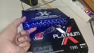 ปรีราคาไม่ถึง1,000 บาท แถมเป็นตัวโม ปรีแอมป์ 7แบนด์ PLATINUM-X 739S เสียงพลังแรงๆๆๆๆๆๆๆมาตามมือบิด