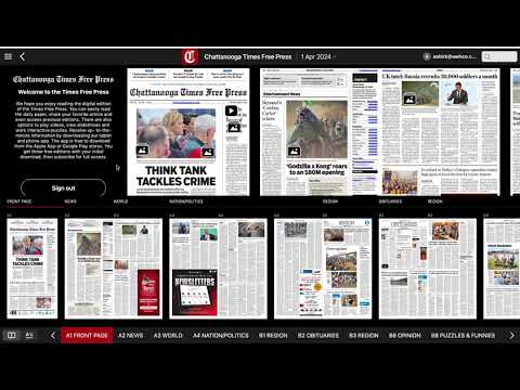 How to navigate the Times Free Press' new desktop replica