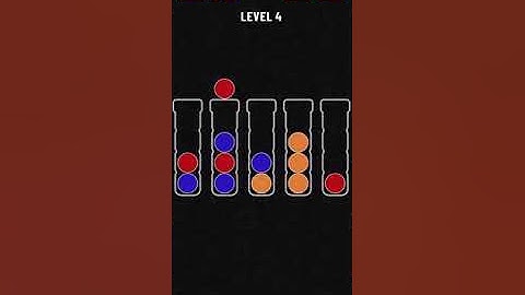 Ball Sort Puzzle level 4