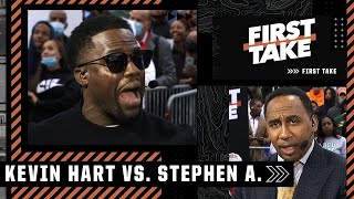 Kevin Hart explains the difference between him and Stephen A. 😂 | First Take