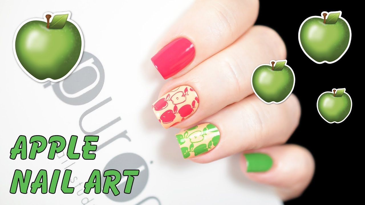 Easy Apple Nail Art - wide 4