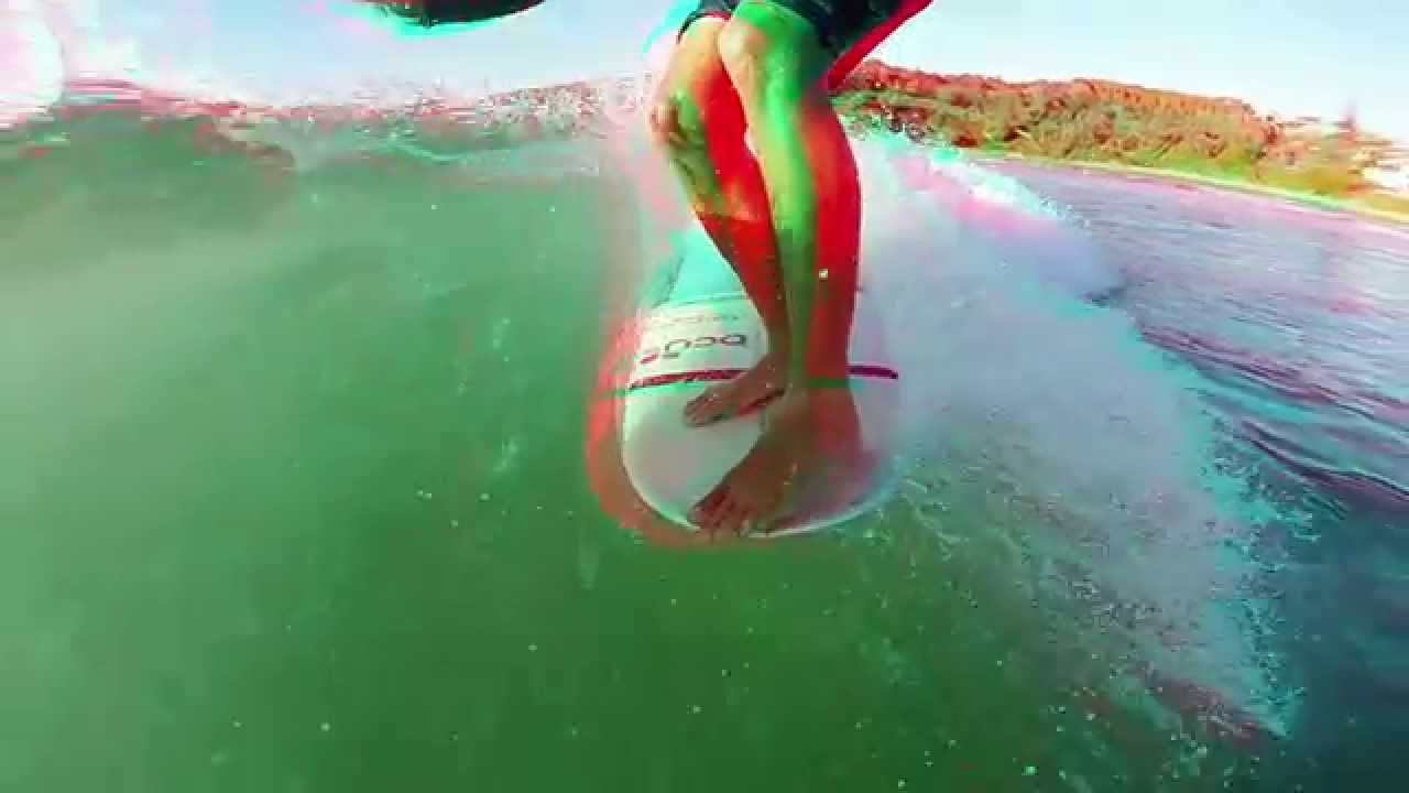 3D GoPro Longboard Surfing Harley Ingleby YouTube
