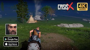 CrisisX Your Last Survival gameplay - OPEN WORLD SURVIVAL ACTION MMORPG android iOS | POCO F5 PRO