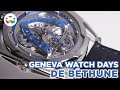 Geneva Watch Days - De Bethune DB28 Steel Wheels Sapphire Tourbillon