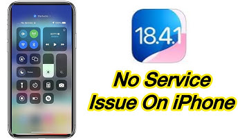 Fix No Service On iPhone ! iOS 18.4.1 Signal Problem on iPhone