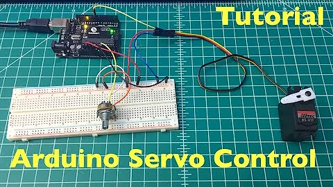 Arduino Tutorial: Servo Potentiometer Control - Beginner Project