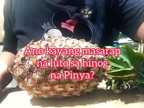 Video: Paano Iguhit Ang Pinya