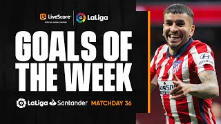 Laliga Goals Of The Week 36 Correa & En-Nesyri Livescore 360 Replay