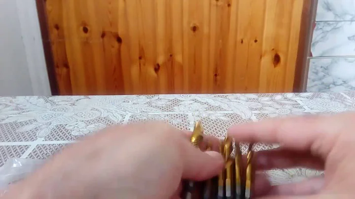 HSS 6542 Titanium Coated M3 M10 Combination Drill Tap Bit Set from Banggood