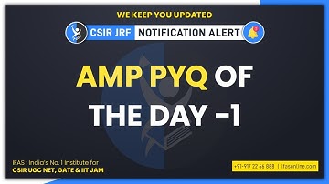 AMP PYQ OF THE DAY ON LS COUPLING|CSIR NET