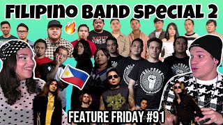 FILIPINO BANDS SPECIAL part 2🇵🇭 | THE SPEAKS, URBANDUB, MAYONNAISE, WOLFGANG & THIS BAND 👀🔥