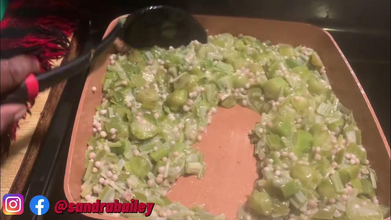 How to get slime out of okra🤗okra shorts slime YouTube