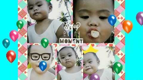 Kizoa Video Editor - Movie Maker: happy 1st birthday BABY RR