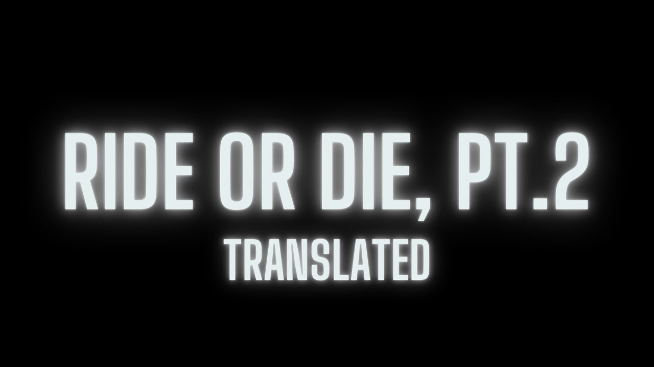 Sevdaliza, Villano Antillano, Tokischa - Ride Or Die, Pt. 2 // + letra/lyrics 4K (translated) Sevdaliza, Villano Antillano, Tokischa - Ride Or Die, Pt. 2 // + letra/lyrics 4K (translated)