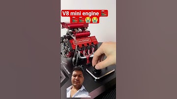V8 mini engine 🚂 work #engineering #automobile #engine #viralvideo #shortsfeed #technology